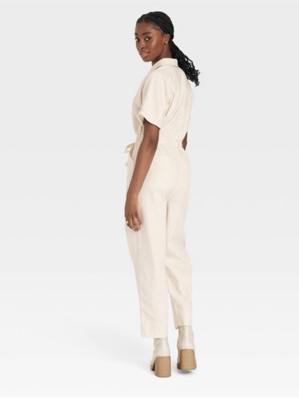 Universal Threads Utility Jumpsuit with Drawstring Waist NWT - Picture 2 of 6